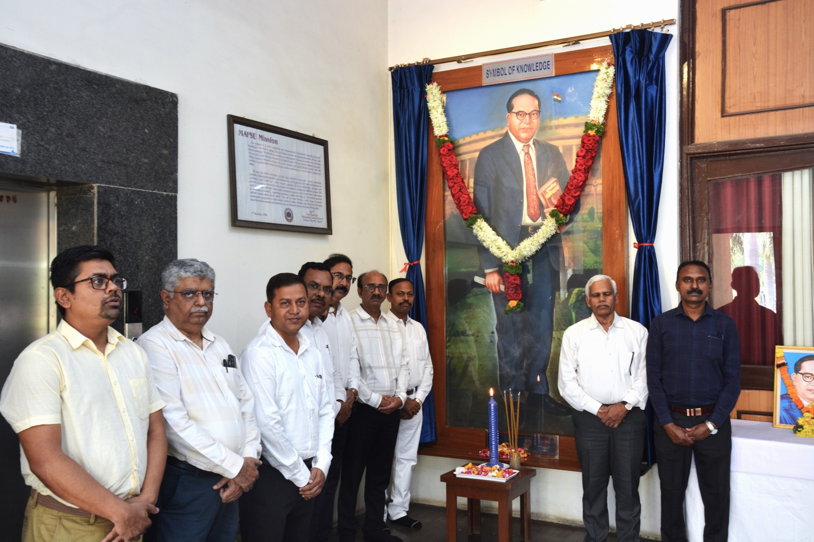 Dr Babasaheb Ambedkar Jayanti celebration at MAFSU (6).jpeg